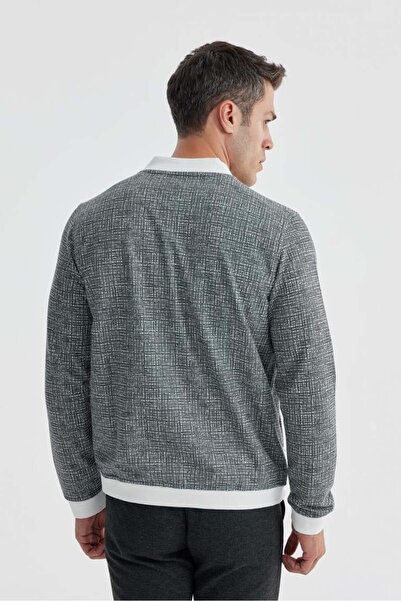 Jakamen Black Slim Fit Cotton College Seasonal Coat