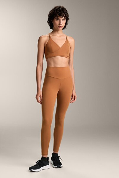 Oysho Orta destekli cup'lı Comfortlux çapraz spor sütyeni