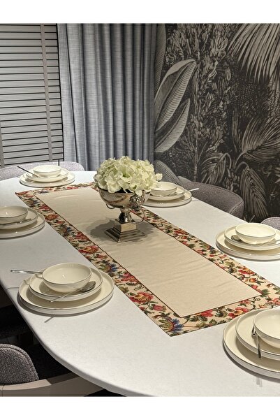 Heriya Linen Hürrem Pattern Runner 40X140 cm