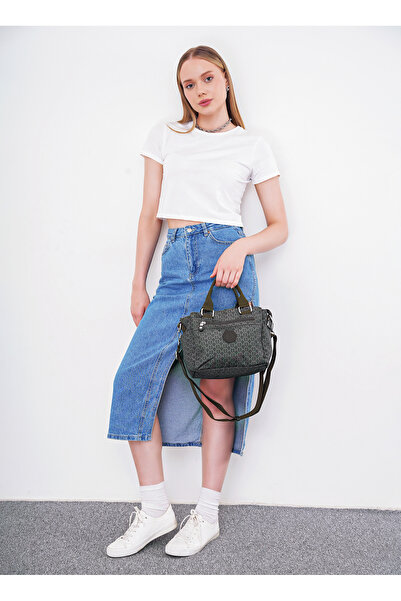 Beverly Hills Polo Club حقيبة كتف نسائية خضراء مقاس 30x21x12 سم 05BHPC6007-KP Y