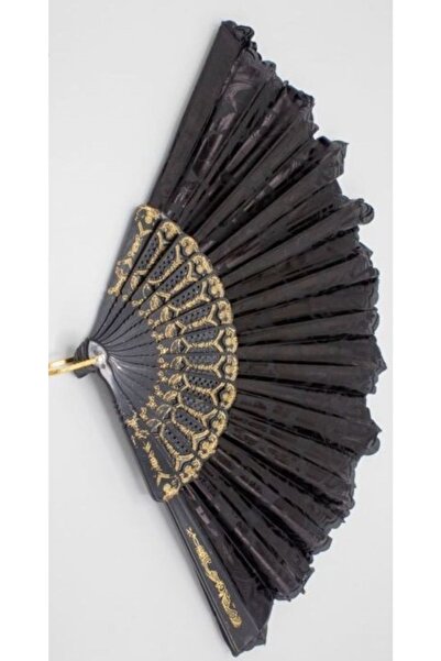 BERG - Şık Parlak Siyah Yelpaze