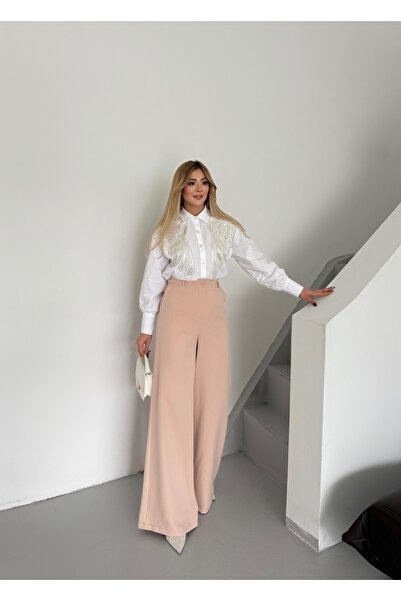 Vuntal BUTİK Double Bol Paçalı Plazzo Pantolon
