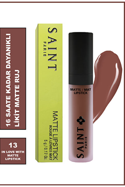 saint Paris Matte Lipstick 13 In Love with