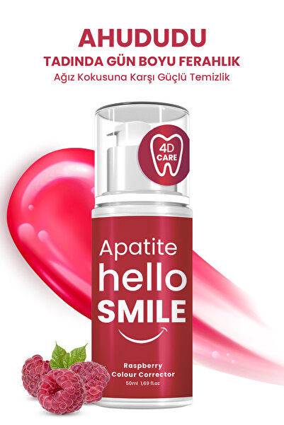 PROCSIN HELLO SMILE Ahududu Aromalı Anında Beyazlatıcı Diş Jeli