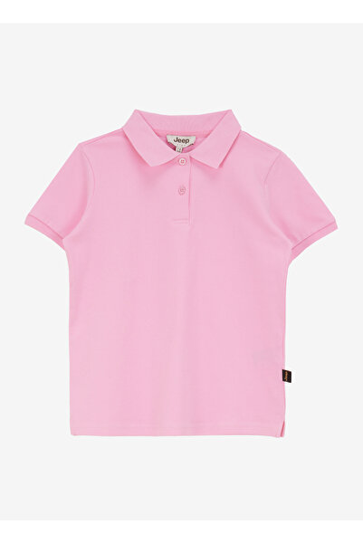 Jeep Pembe Kız Çocuk Polo T-Shirt J4WG-TST7504