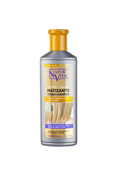 Natur Vital Silver Blonde Shampoo- Gümüş ve Sarı Saçlar için Şampuan 300 ml