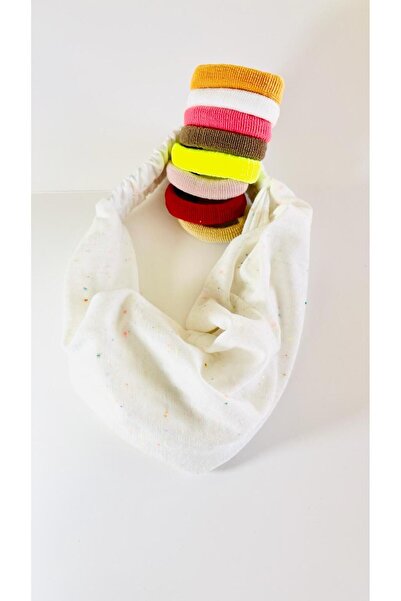 BERG - Візерункова стрічка для волосся та набір з 8 рушників для волосся