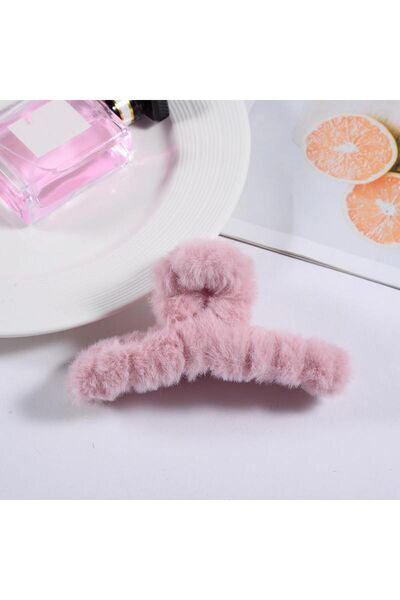 Peru Takı Set de catarame cu zăvor pentru femei, model de pluș, 1 bucată, măr...