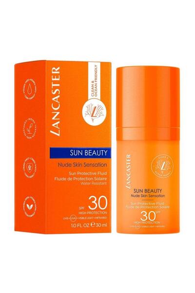 Lancaster Sun Beauty Sun Protective Fluid Spf30 Yüz ve Dekolte Bölgesi 30 ml