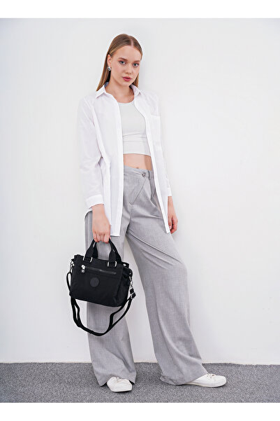 Beverly Hills Polo Club حقيبة كتف نسائية سوداء مقاس 30x21x12 سم 05BHPC6007-KP S