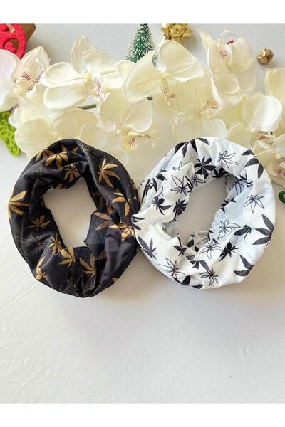 BERG - Кольорова еластична бавовняна парашутна бандана з начісуванням 2 шт.