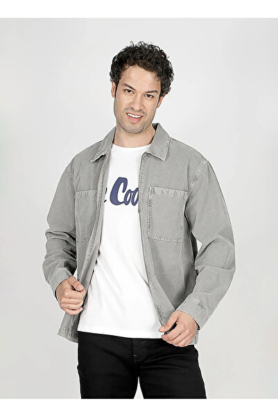 Lee Cooper Чоловічий піджак Regular Fit сірий 251 LCM 231001 ANDER СІРИЙ