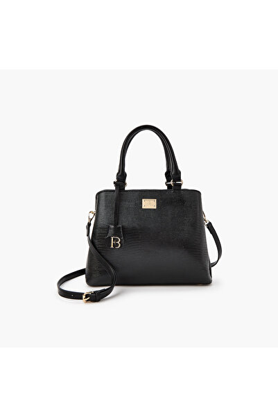 Flora Bella by Shoexpress حقيبة حمل منقوشة بمقبض مزدوج، عرض 22.5 سم × ارتفاع ...