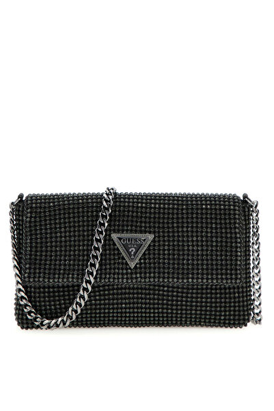 Guess 19x11x3 cm Siyah Kadın Çapraz Çanta HWRB9350700-BLA