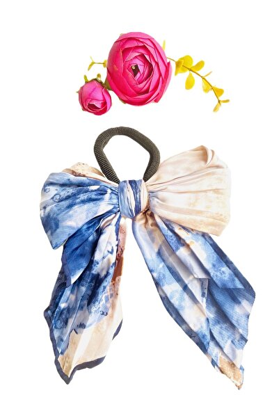 BERG ATELIER Атласний бант ретро-гумова пряжка