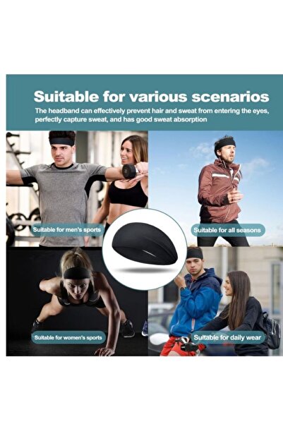 BERG ATELIER رباط شعر باندانا باراشوت من القطن الممشط