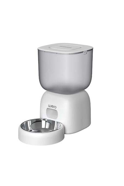 Wero 2in1 Akıllı Kedi & Köpek Mama Kabı ve Su Pınarı Seti | Wi-Fi Kontrollü, Otomatik Besleme (WF1)