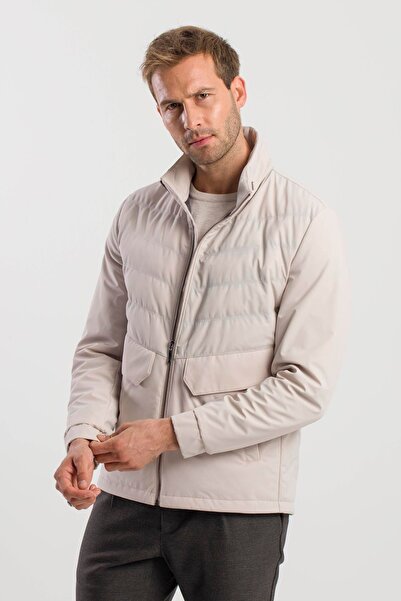 Jakamen Taş Comfort Fit Dik Yaka Spor Mont