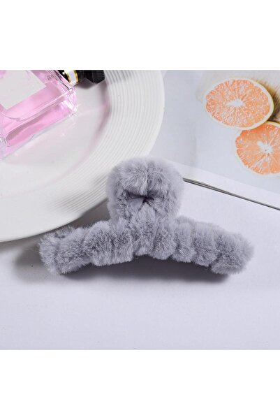 Peru Takı طقم نسائي قطيفة موديل 1 قطعة مقاس كبير 12 سم مشبك ربط