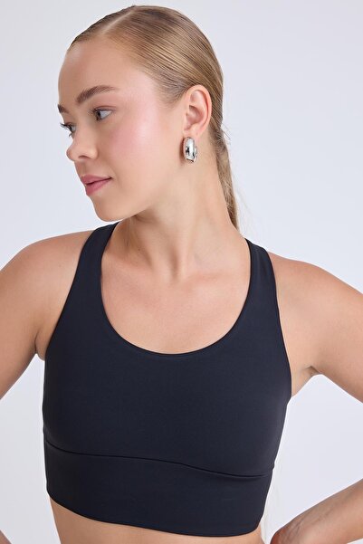 Vitrin Cross Back Crop Sports Tank Top