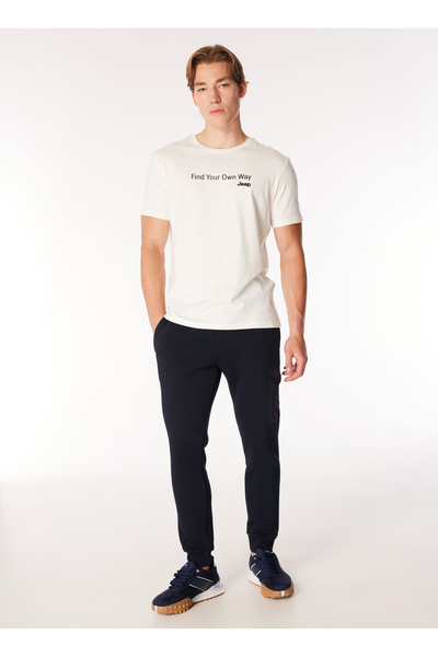 Jeep Lacivert Erkek Standart Kalıp Eşofman Altı C4WM-EA4269