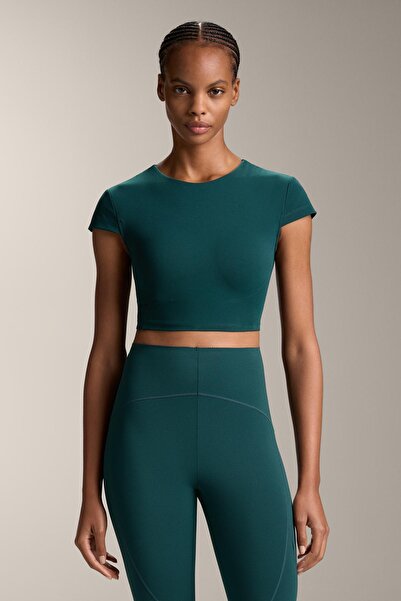 Oysho Compressive short-sleeved tank top