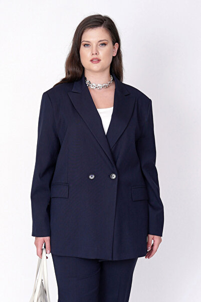Büyük Moda Thick Blazer Jacket
