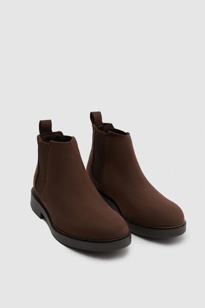 D'S Damat Twn Brown Suede Chelsea Boots