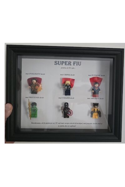 OEM Προσαρμόσιμο κουτί ζωγραφικής Son 6 Superheroes, 20x25 cm, WhatsApp: 0752...