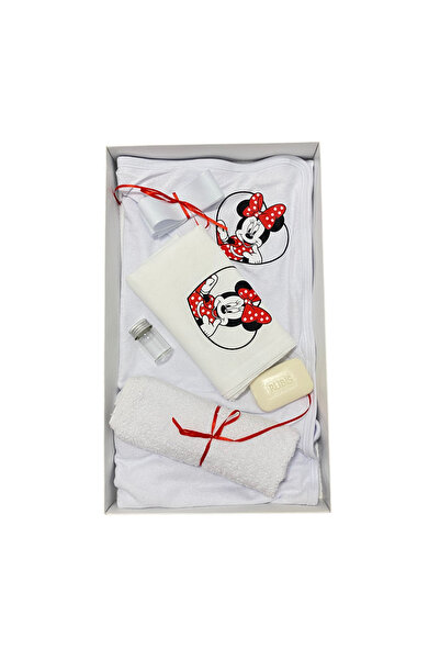 OEM Minnie Mouse Christening Suit for Baby Girl – Complete Set with Towel, Cloth and Accessories