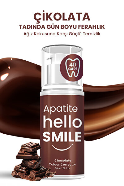 Hello Smile Çikolata Aromalı 4d Beyazlatıcı Diş Jeli