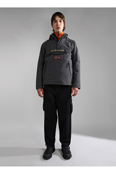 Napapijri Gri Erkek Mont NP0A4GMDH981_RAINFOREST POCKET 2