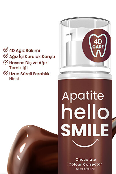 Hello Smile Çikolata Aromalı 4d Beyazlatıcı Diş Jeli
