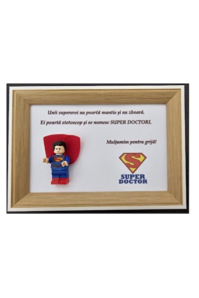 OEM Персонализируема картина Доктор 1 Супергерой, 10x15 см