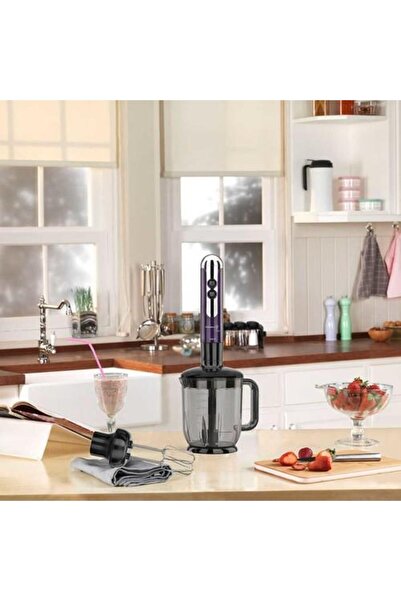 KORKMAZ A447-08 MIA MEGA BLENDER SETİ LAVANTA-KROM