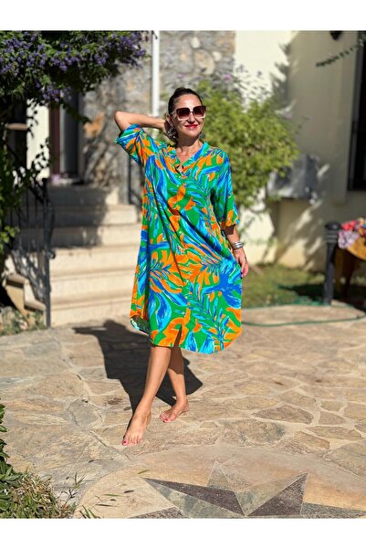 Punta Otantik AK20037 Akçay Elbise