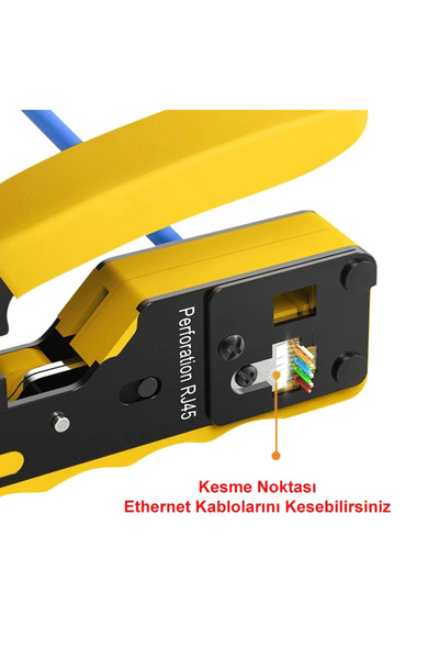 DailyTech Yeni Nesil Rj45 Ağ Pensesi Cat5/6/7 Konnektör Sıkma