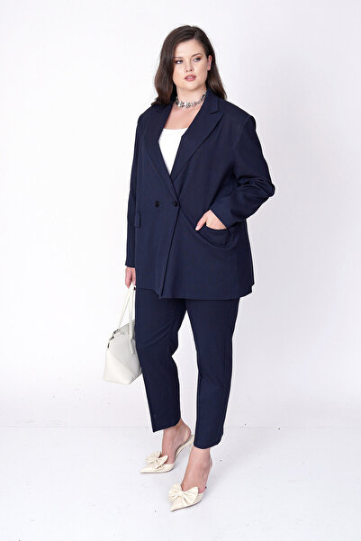 Büyük Moda Thick Blazer Jacket