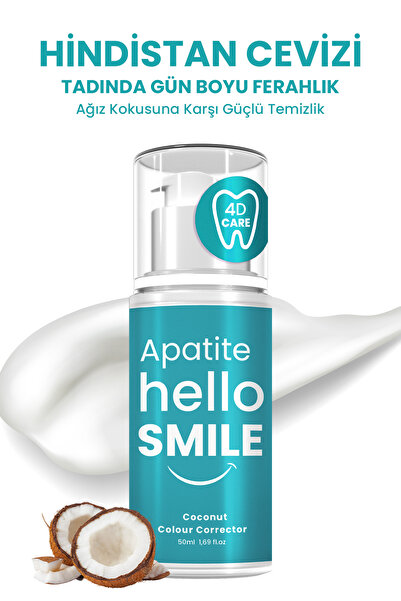 Hello Smile Hindistan Cevizi Aromalı 4d Beyazlatıcı Diş Jeli