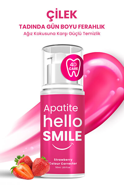 Hello Smile Çilek Aromalı 4d Beyazlatıcı Diş Jeli