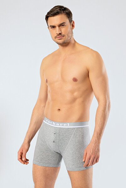 Cacharel Чоловічі боксери на ґудзиках 1313/Сірі