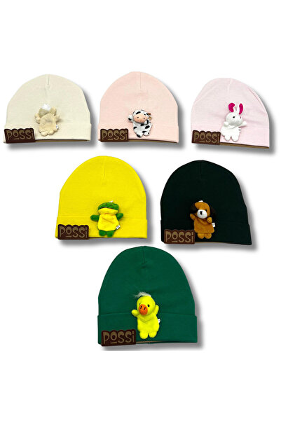 possi 2-5 Yaş Oyuncaklı Bebek Şapkası