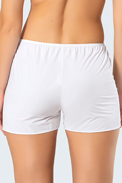 TÜREN Women's Underskirt Micro Shorts 904/White