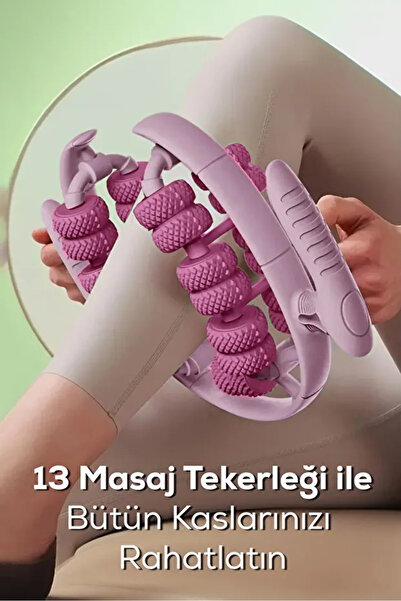 kırmed Bacak Selülit Roller Rulo Alet Sıkılaştırıcı Kas Ağrısını Gideren Vücu...