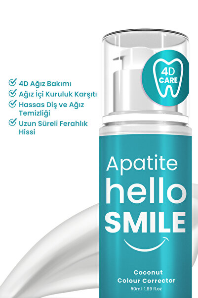 Hello Smile Hindistan Cevizi Aromalı 4d Beyazlatıcı Diş Jeli