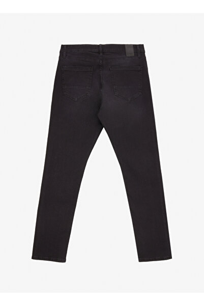 Fabrika Normal Bel Normal Paça Slim Fit Antrasit Erkek Denim Pantolon F4WM-PNT 2777