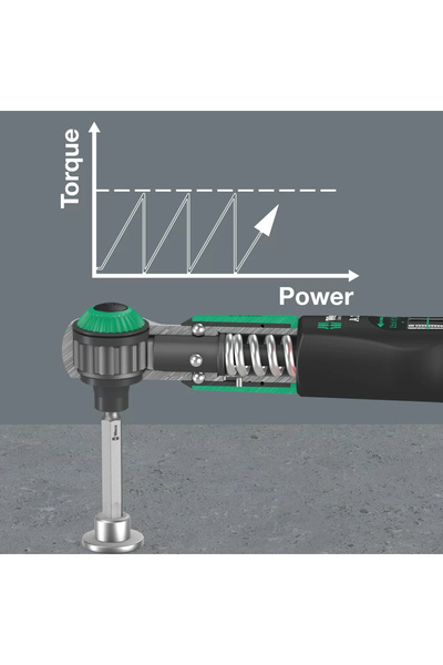 wera Safe-Torque A 2 Tork Anahtarı 1/4" Altıgen Sürücülü, 2-12 Nm, 2-12 Nm