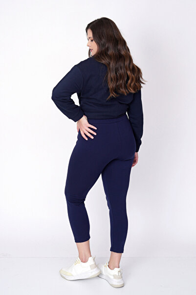 Büyük Moda HIGH Waist Gathering TIGHTS