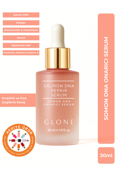 GLONE Somon DNA (PDRN) Yüz Serumu 30ml | PDRN & Kolajen