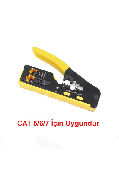 DailyTech Yeni Nesil Rj45 Ağ Pensesi Cat5/6/7 Konnektör Sıkma